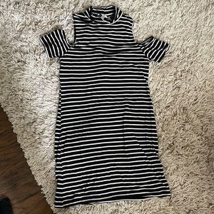 Papaya striped mini dress size medium